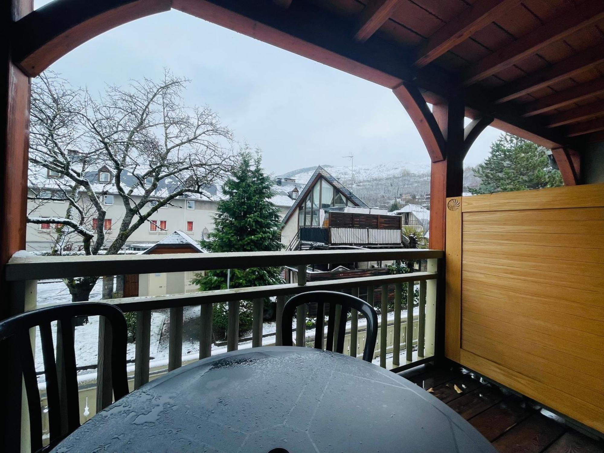 Appartements Avec Piscine Interieure Sauna Parking Etage 1 Au Centre Du Village Dans Residence Cami Real Saint-Lary-Soulan Luaran gambar